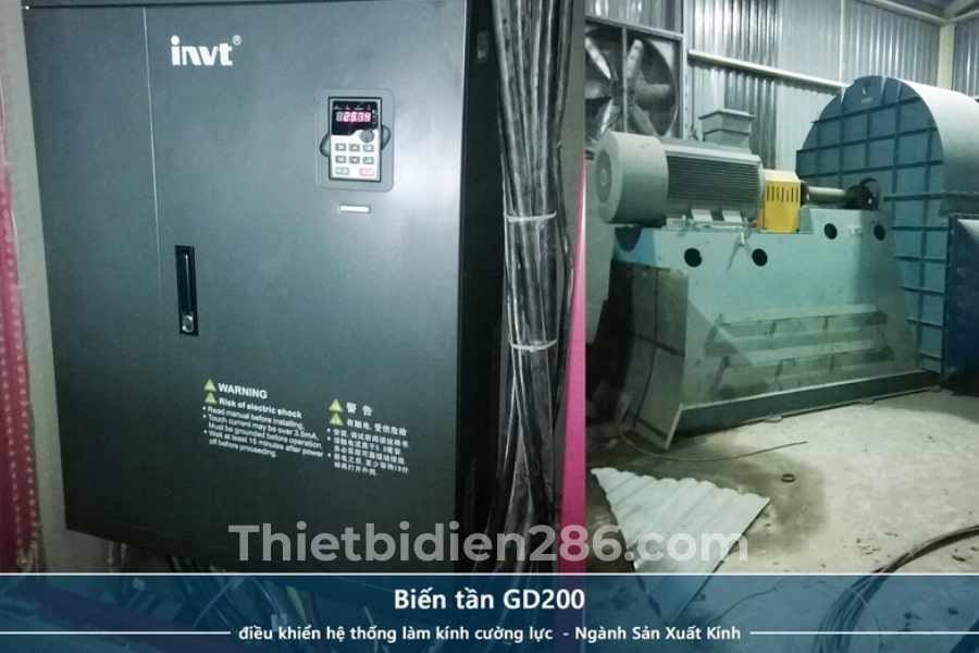 biến tần điều khiển hệ thống INVT