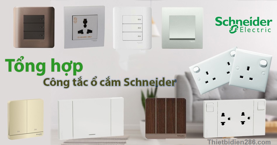 Công Tắc Ổ Cắm Cao Cấp Schneider – Đẳng Cấp Trong Từng Thiết Kế