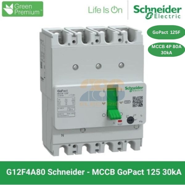 aptomat schneider g12f4a80 4p 80a 30ka