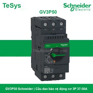 CB GV3P50 Schneider - Cầu dao bảo vệ động cơ 3P 37-50A chính hãng