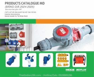 Ổ cắm và phích cắm công nghiệp MDCE – Sản phẩm chất lượng cao, thương hiệu Việt Nam