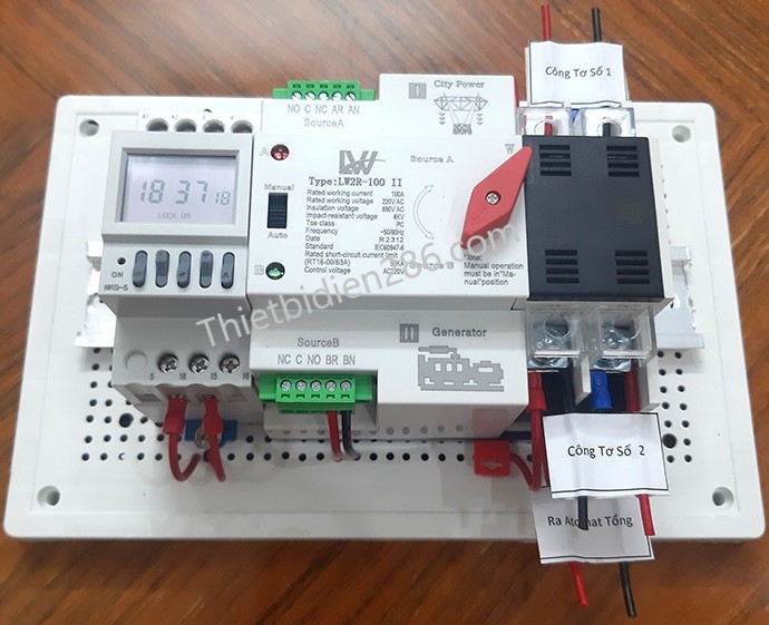 Bộ chuyển nguồn ATS tự động