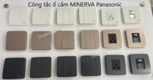 So sánh công tắc ổ cắm MINERVA và MODERVA Panasonic – Lựa chọn nào phù hợp công trình của bạn?