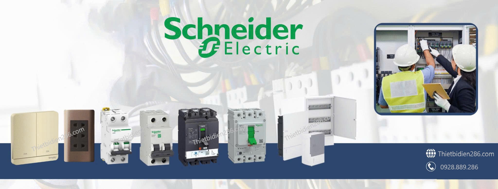 Thiết bị điện Schneider Electric – Giải pháp toàn diện cho mọi công trình