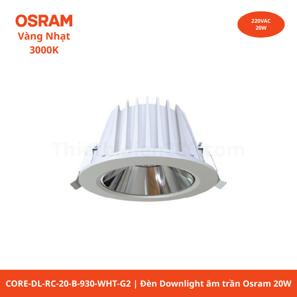CORE-DL-RC-20-B-930-WHT-G2 den-led-downlight-am-tran-osram