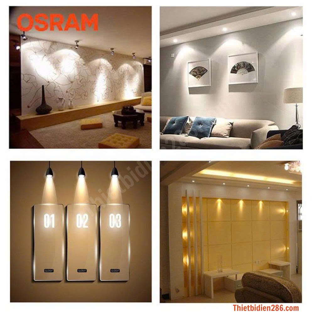 So sánh Spotlight rọi ray và Spotlight âm trần – Giải pháp chiếu sáng thông minh từ OSRAM