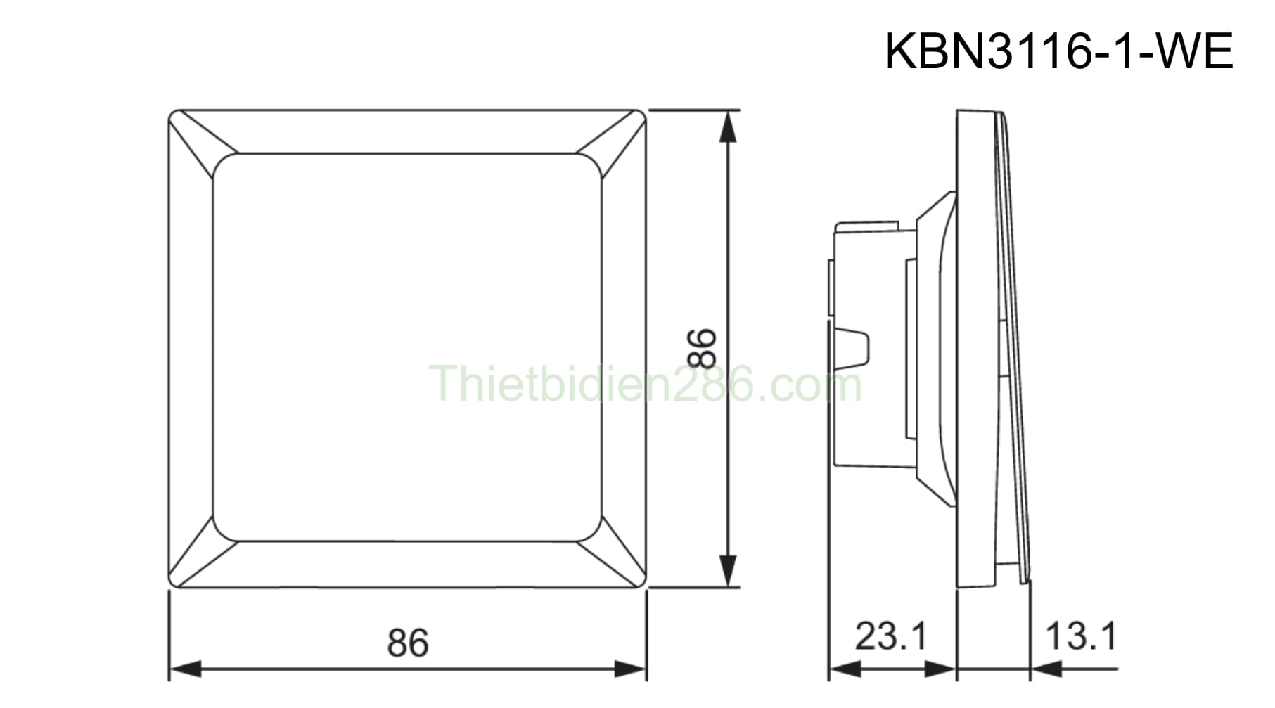 KBN3116-1-WE