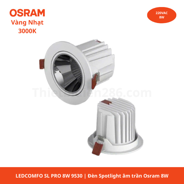 LEDCOMFO SL PRO 8W 9530 den-led-spotligth-am-tran-osram