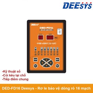 Rơ le bảo vệ dòng rò DED-FD16 Deesys