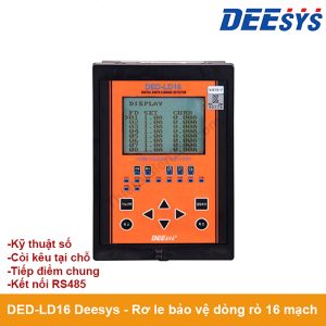Rơ le bảo vệ động cơ DED-LD16