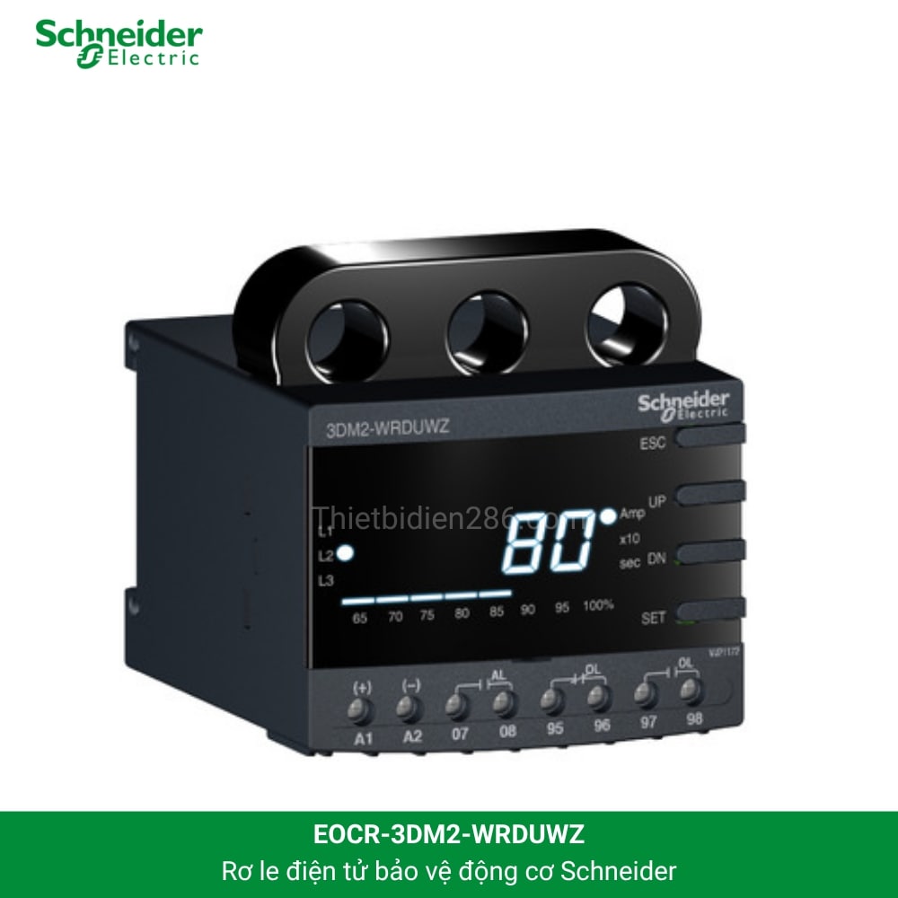 Rơ le bảo vệ động cơ EOCR-3DM2-WRDUWZ Schneider