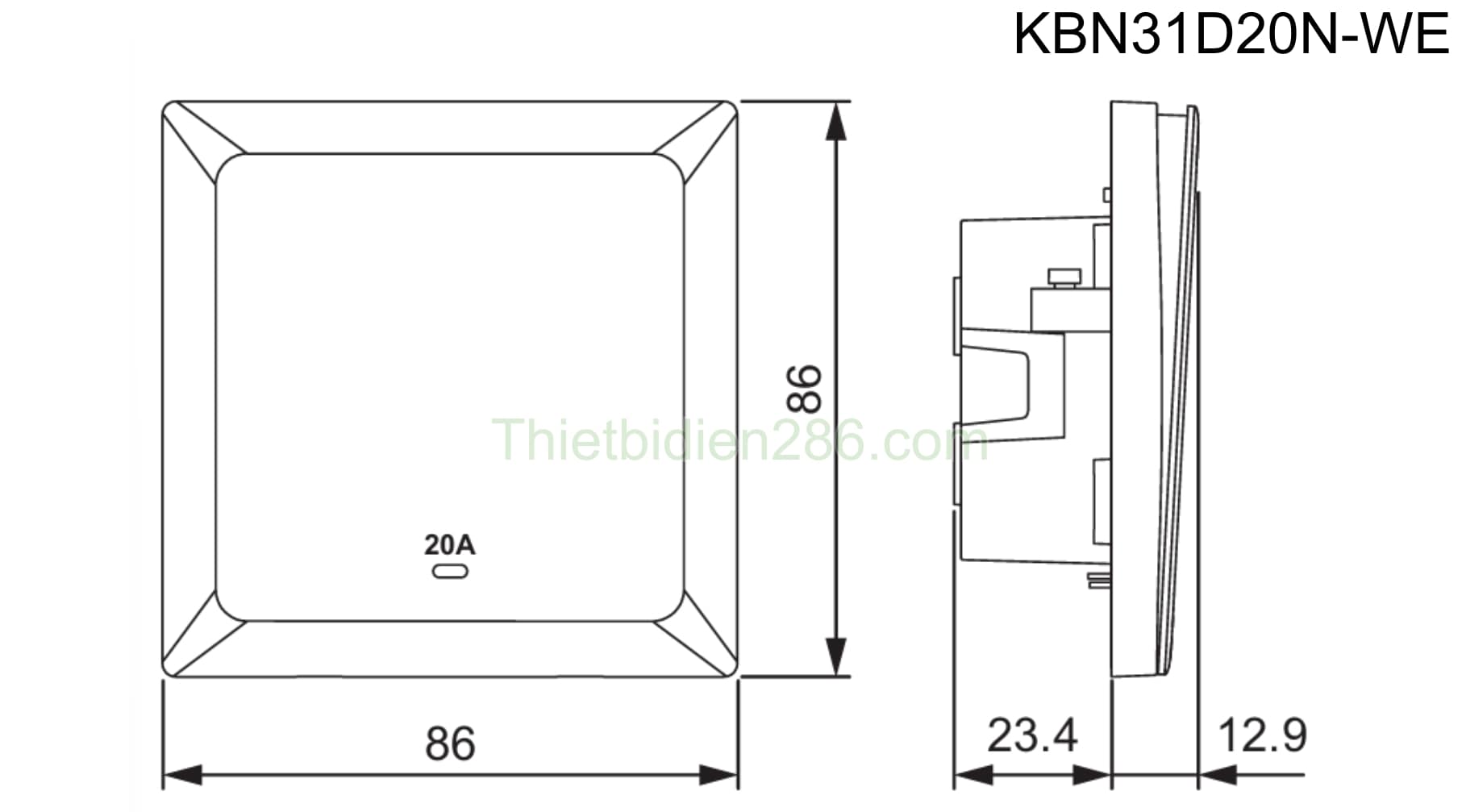 kbn31d20n-we