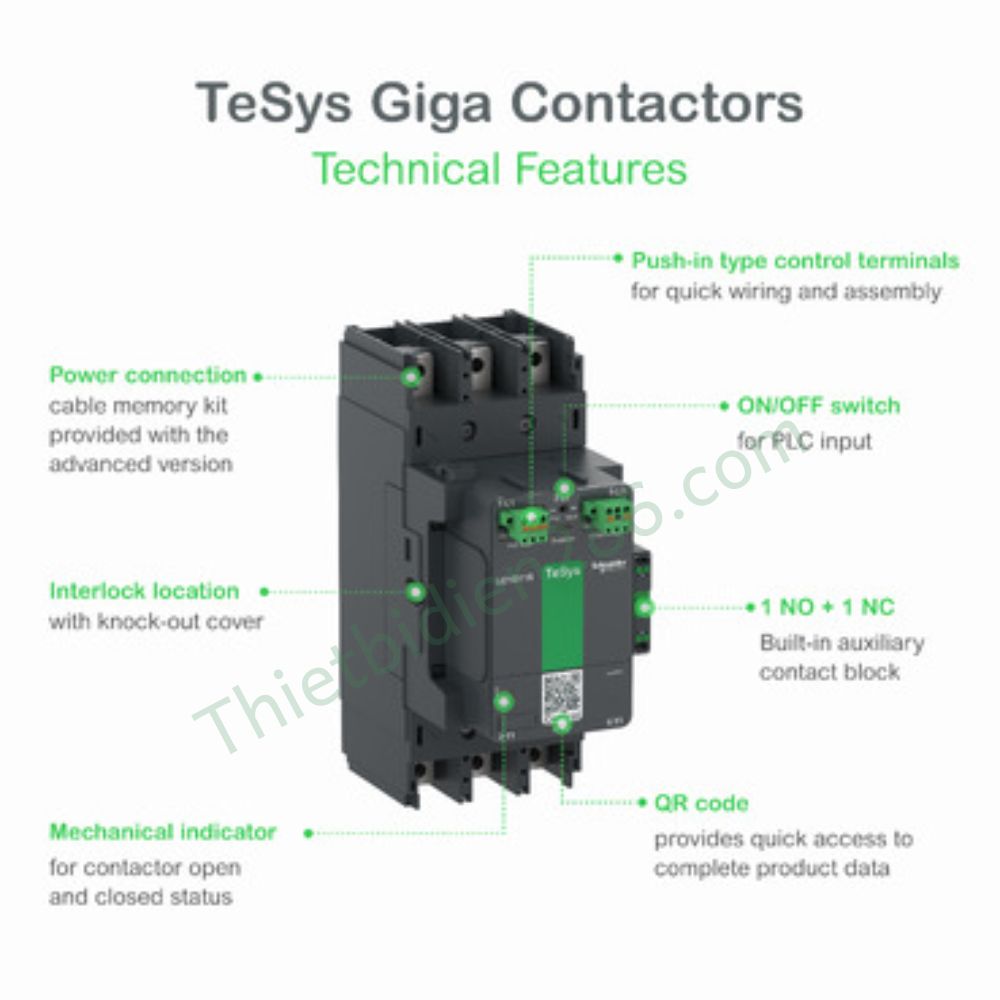 tesys giga contactor