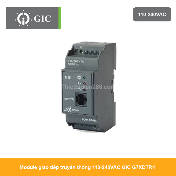 module truyền thông 110-240VAC GIC G7XDTR4 module-truyen-thong-110-240vac-gic-G7XDTR4