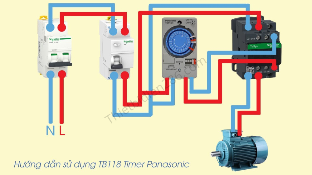 Hướng dẫn sử dụng TB118 Timer